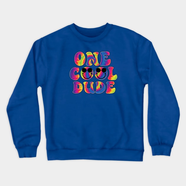 70s Cool Dudue Crewneck Sweatshirt by KZK101